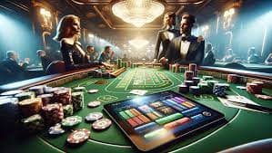Jackpot progresif dan bonus side bet Caribbean Stud Poker